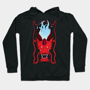 Japan dragon head Hoodie